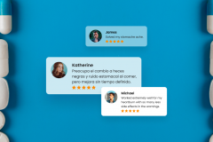 A pharma company gains insights from reviews to gain new markets